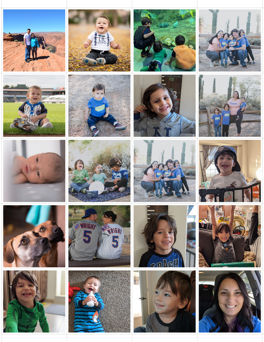 Square 2x2 Photo Magnets